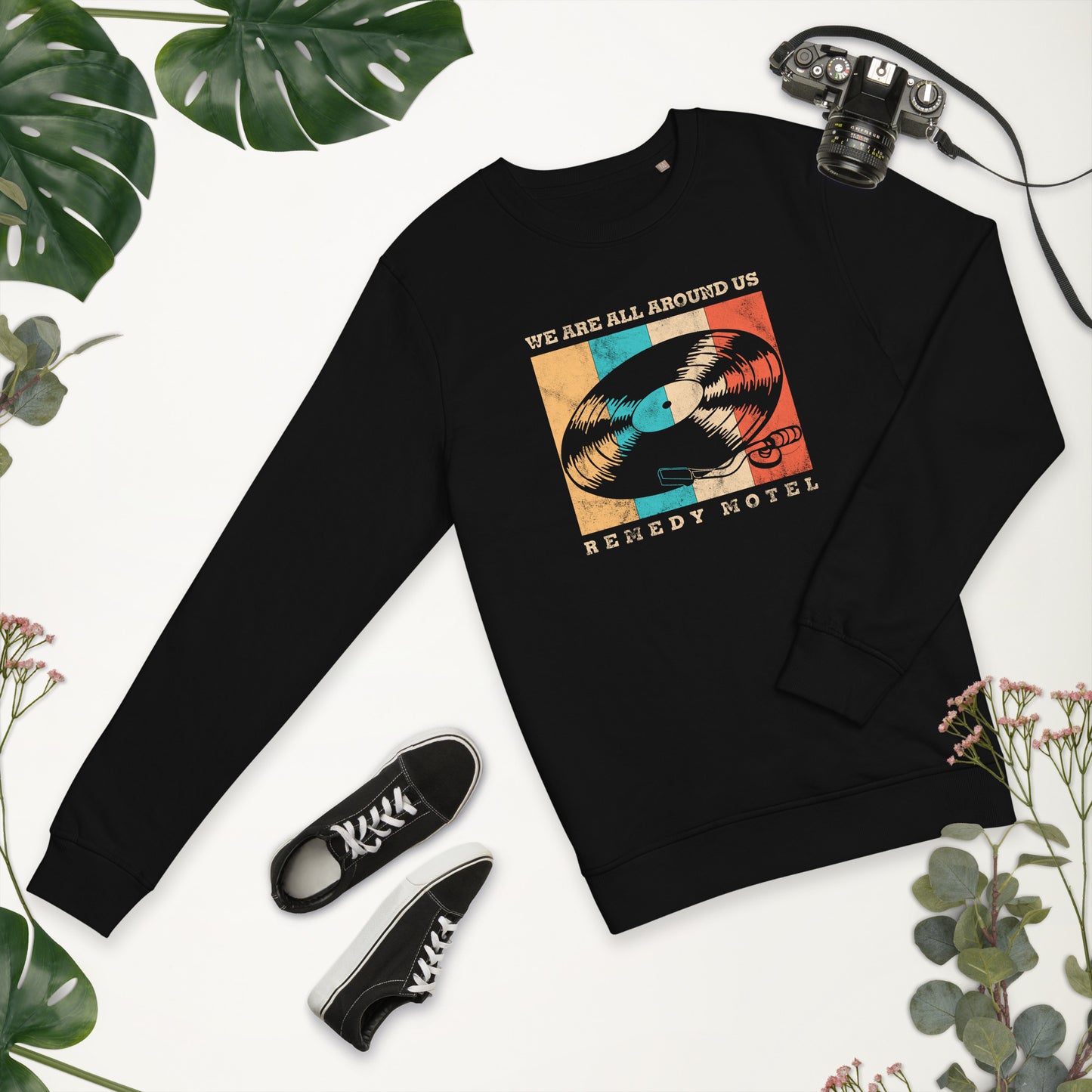 Remedy Motel on Vinyl Sweatshirt