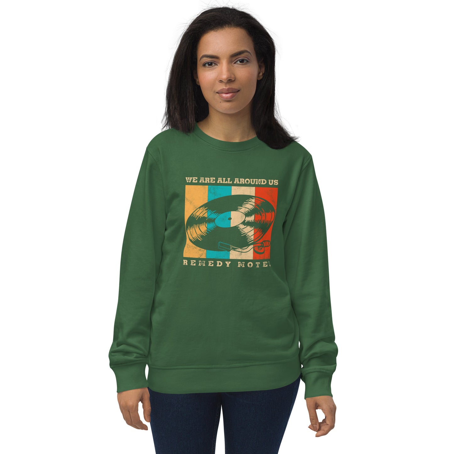 Remedy Motel on Vinyl Sweatshirt