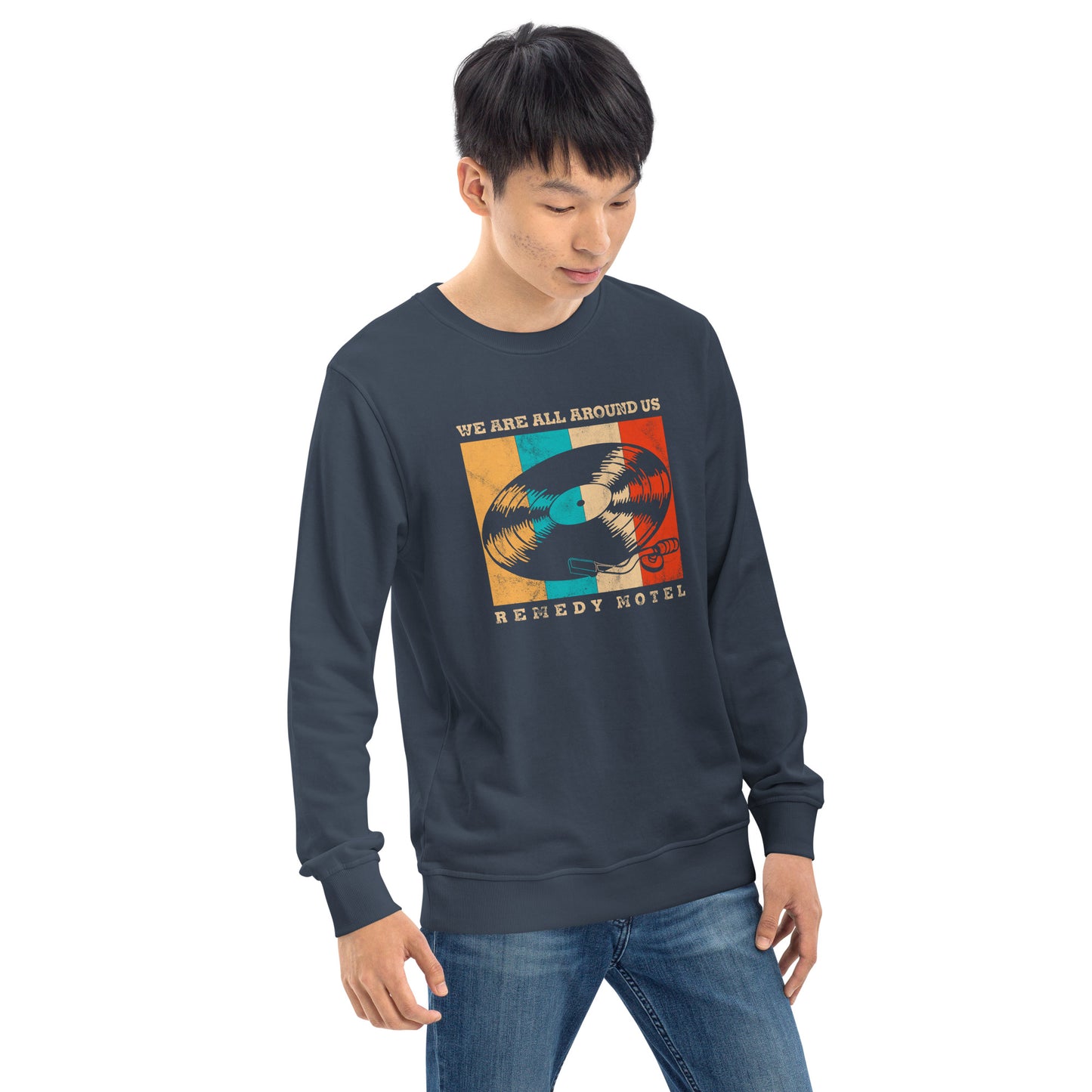 Remedy Motel on Vinyl Sweatshirt