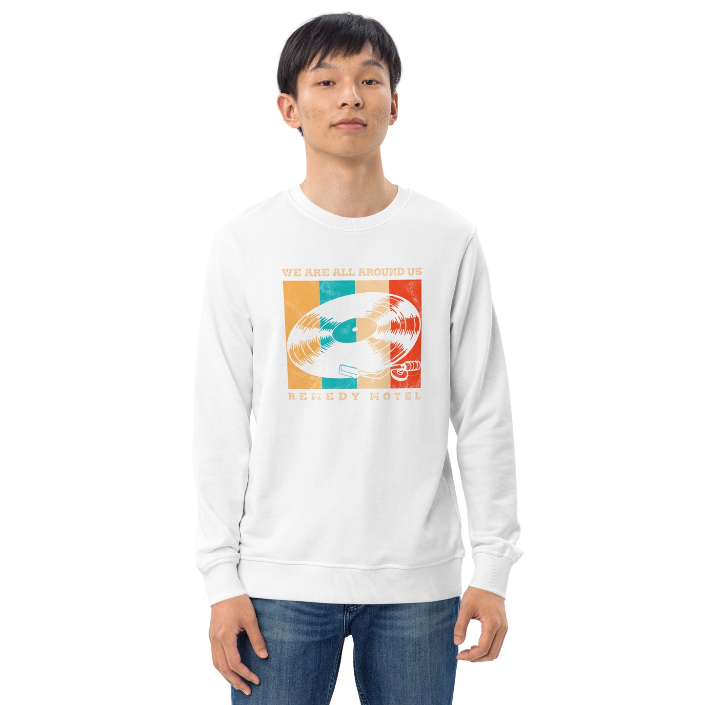 Remedy Motel on Vinyl Sweatshirt