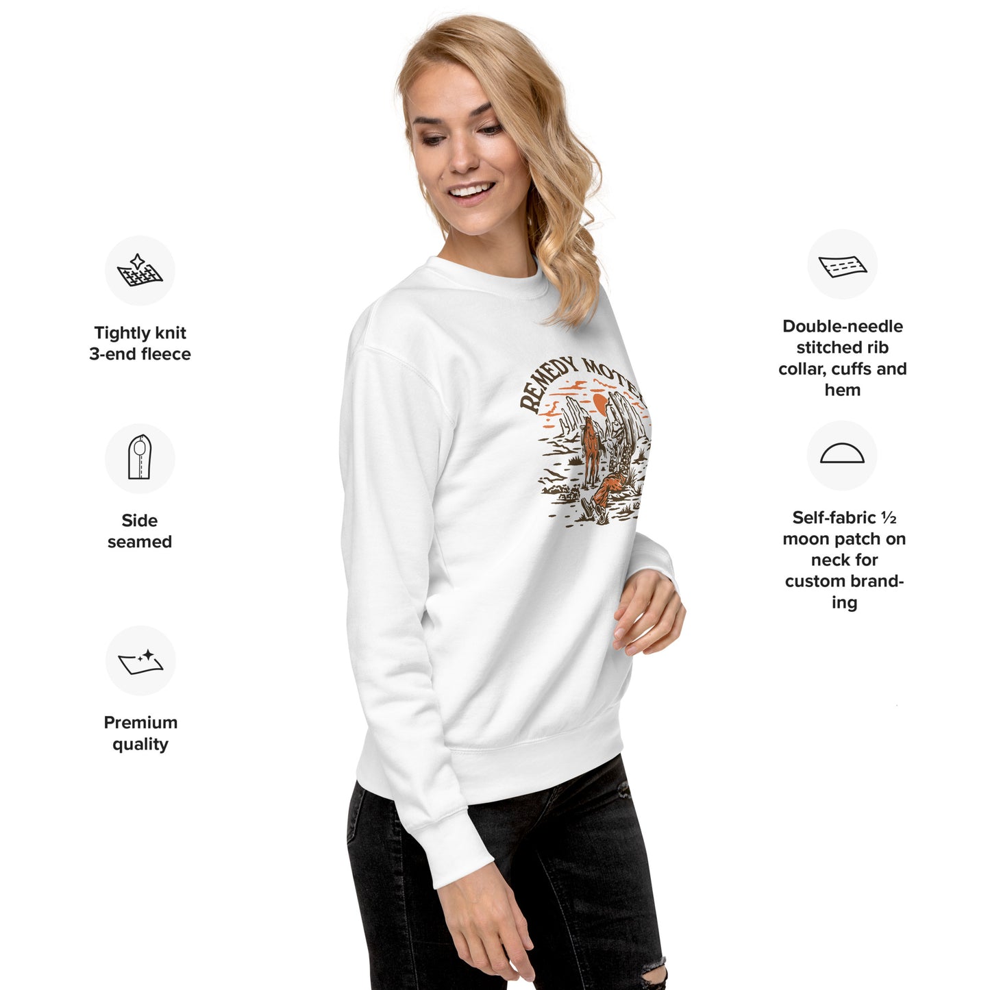 Remedy Motel "Take a Load Off" Sweatshirt
