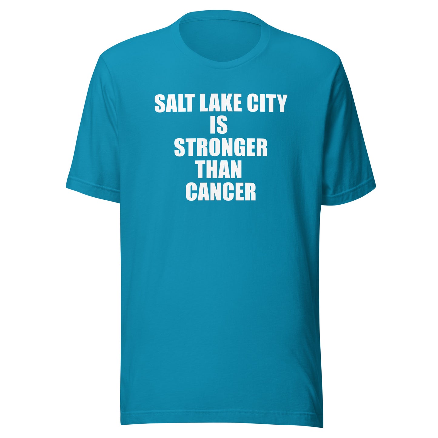 Salt Lake City Is Stronger Than Cancer T-shirt - Multiple Color Options Available