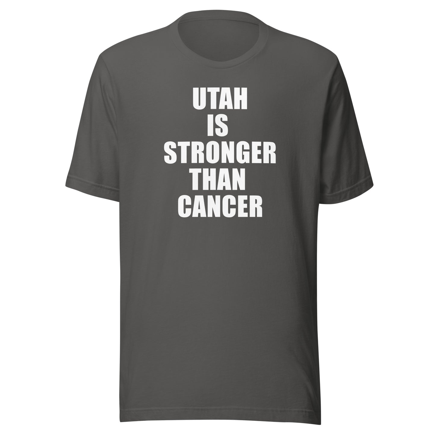 Utah Is Stronger Than Cancer T-shirt - Multiple Color Options Available!