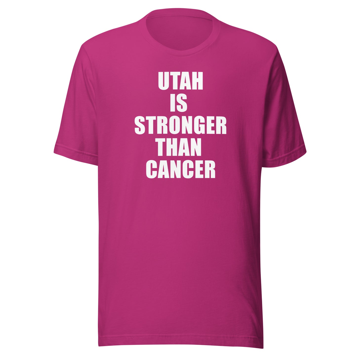 Utah Is Stronger Than Cancer T-shirt - Multiple Color Options Available!