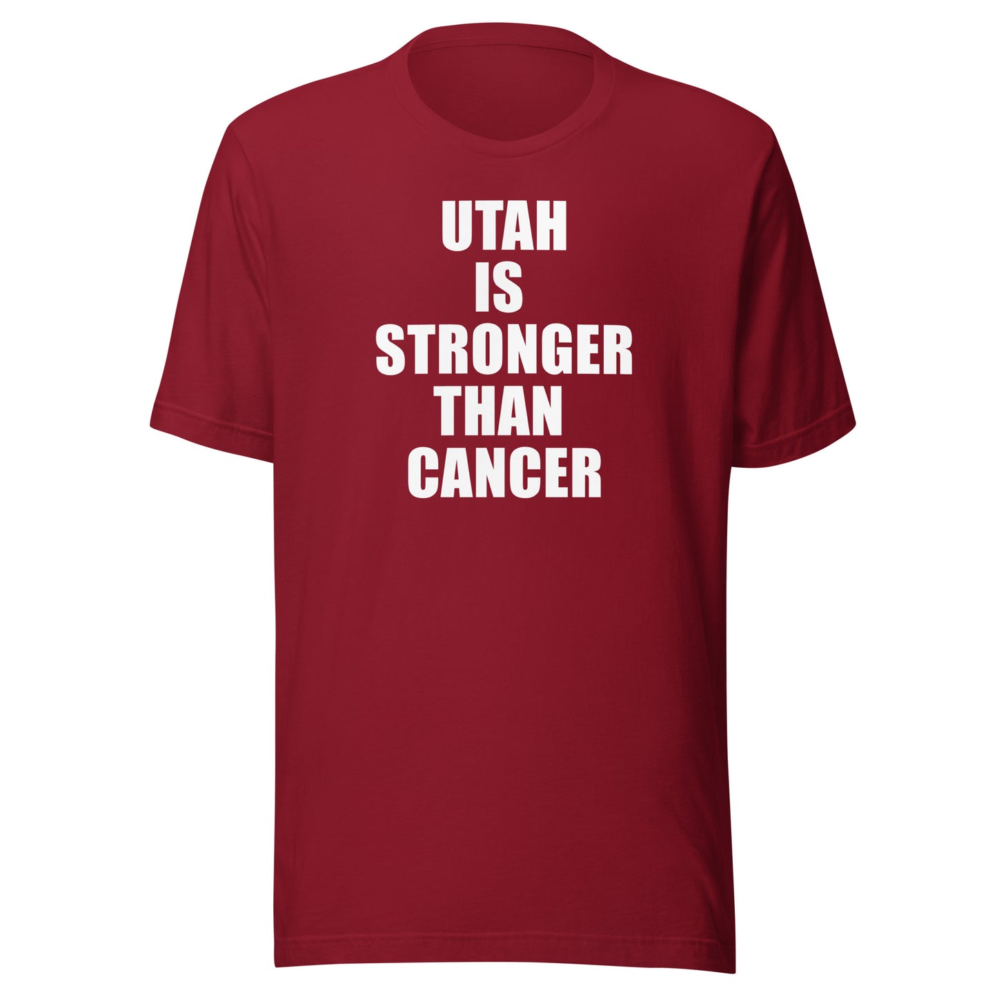Utah Is Stronger Than Cancer T-shirt - Multiple Color Options Available!