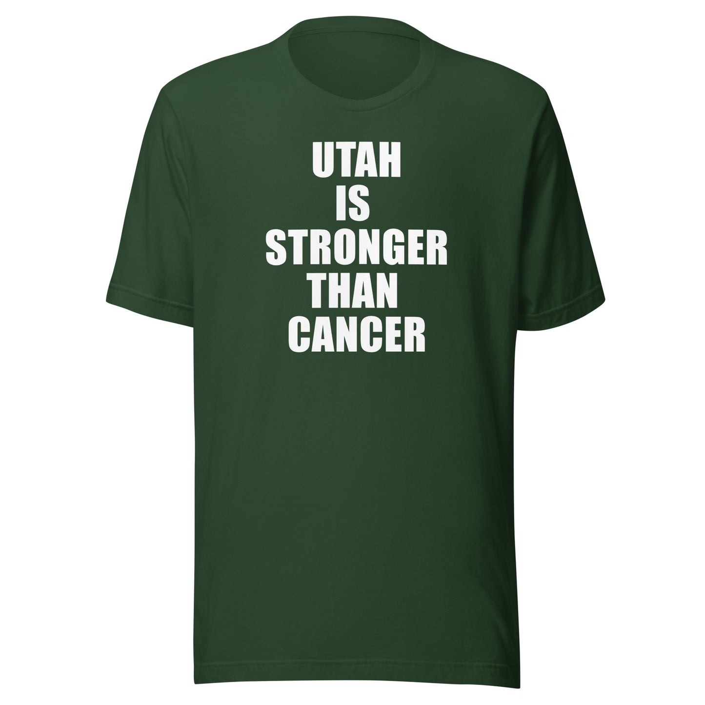 Utah Is Stronger Than Cancer T-shirt - Multiple Color Options Available!