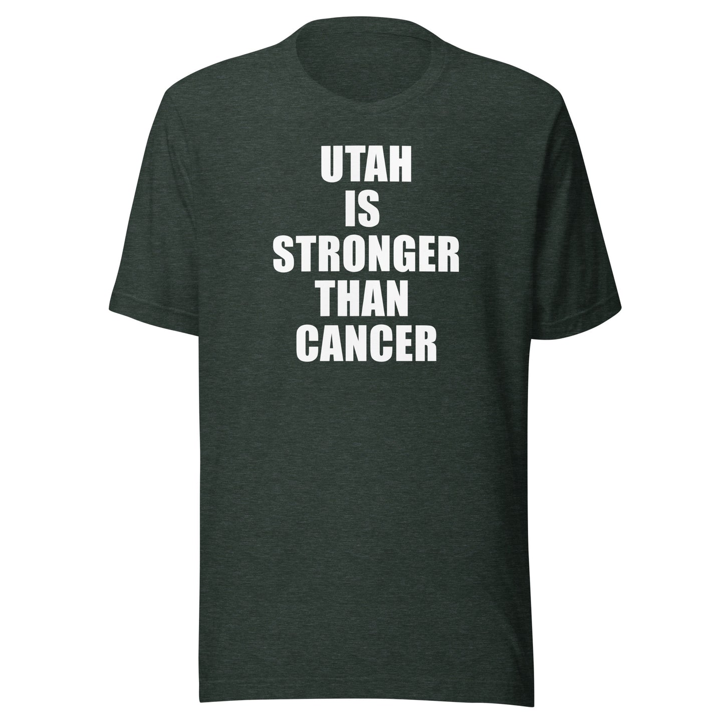 Utah Is Stronger Than Cancer T-shirt - Multiple Color Options Available!