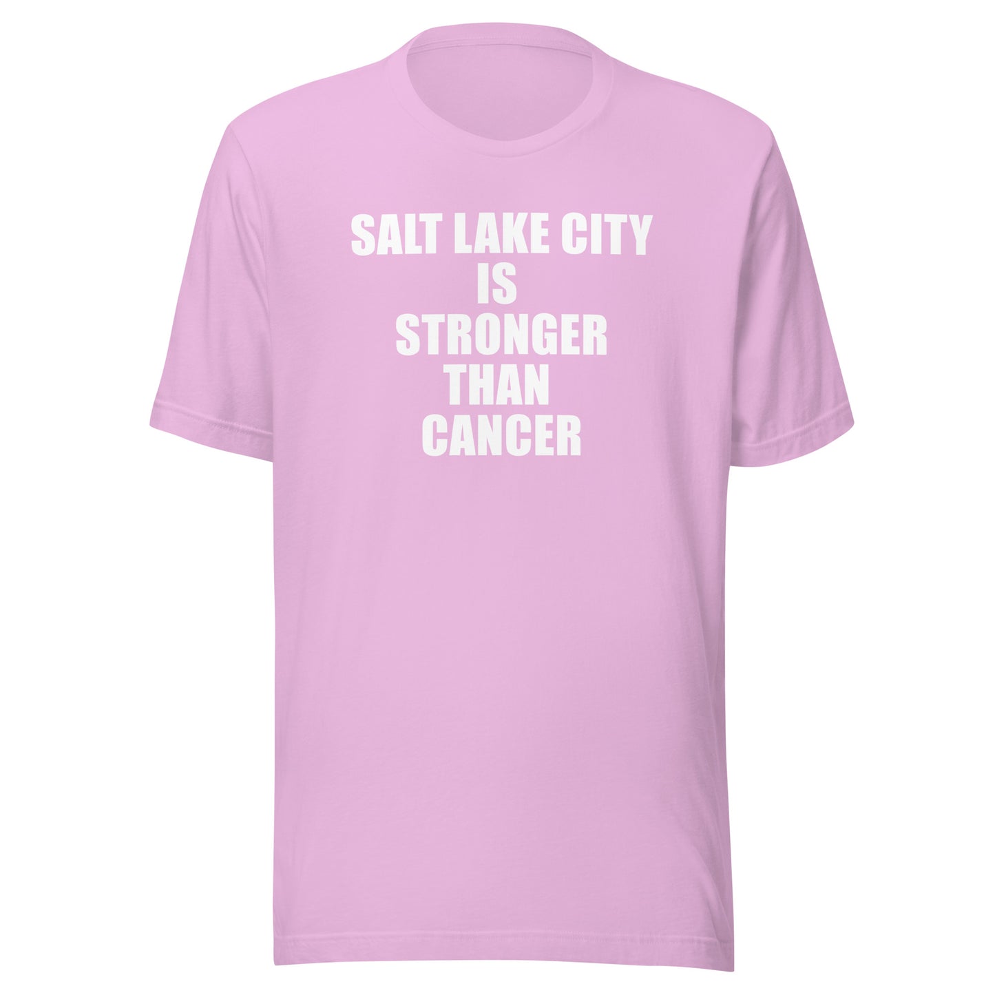 Salt Lake City Is Stronger Than Cancer T-shirt - Multiple Color Options Available