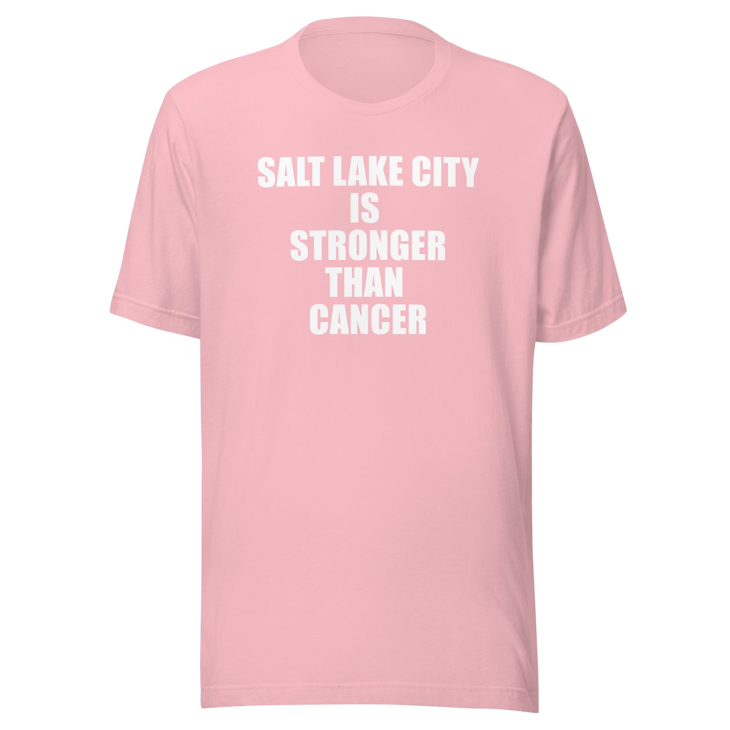 Salt Lake City Is Stronger Than Cancer T-shirt - Multiple Color Options Available