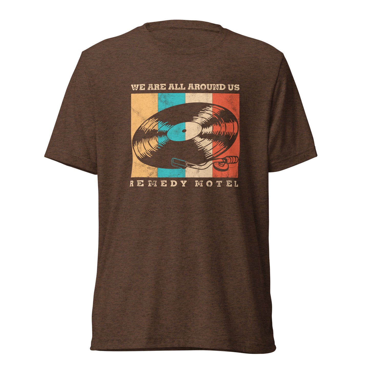 Remedy Motel on Vinyl T-shirt! (Short sleeve unisex t-shirt)