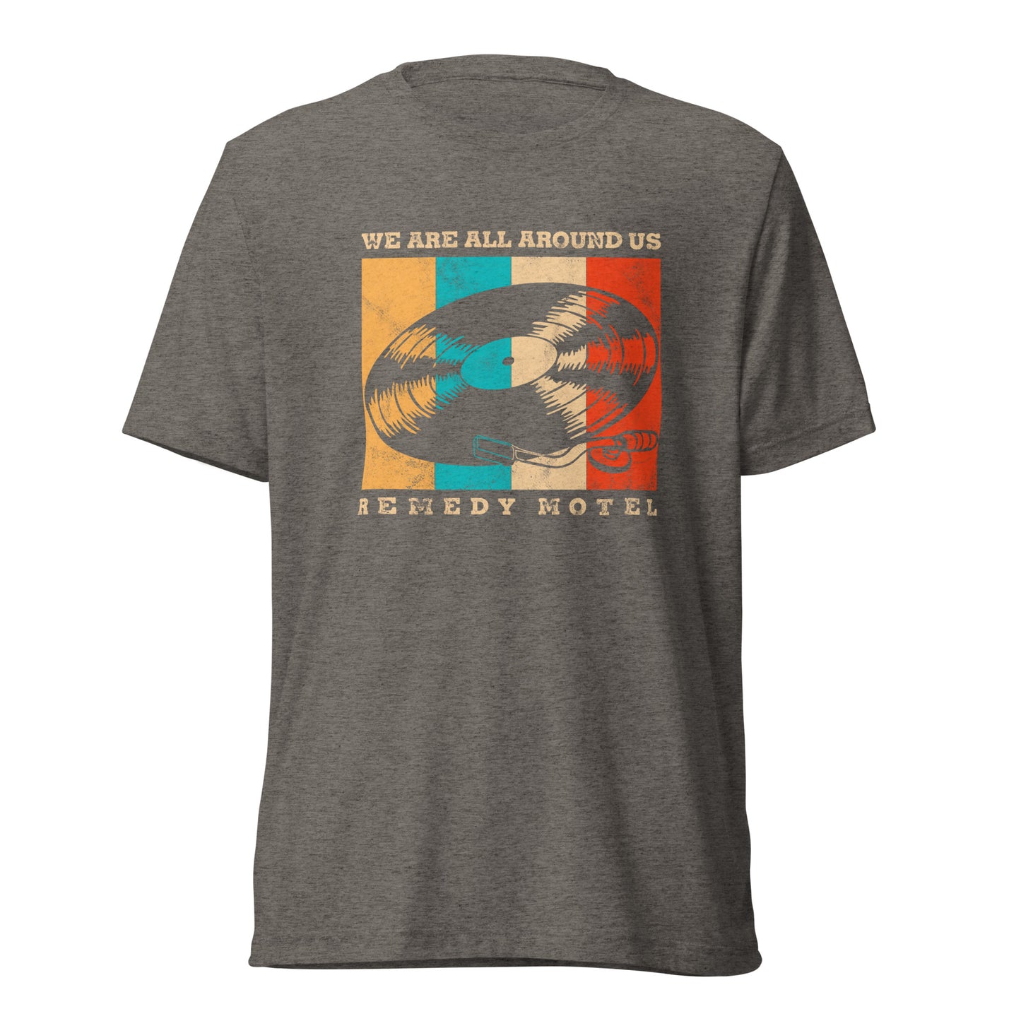 Remedy Motel on Vinyl T-shirt! (Short sleeve unisex t-shirt)