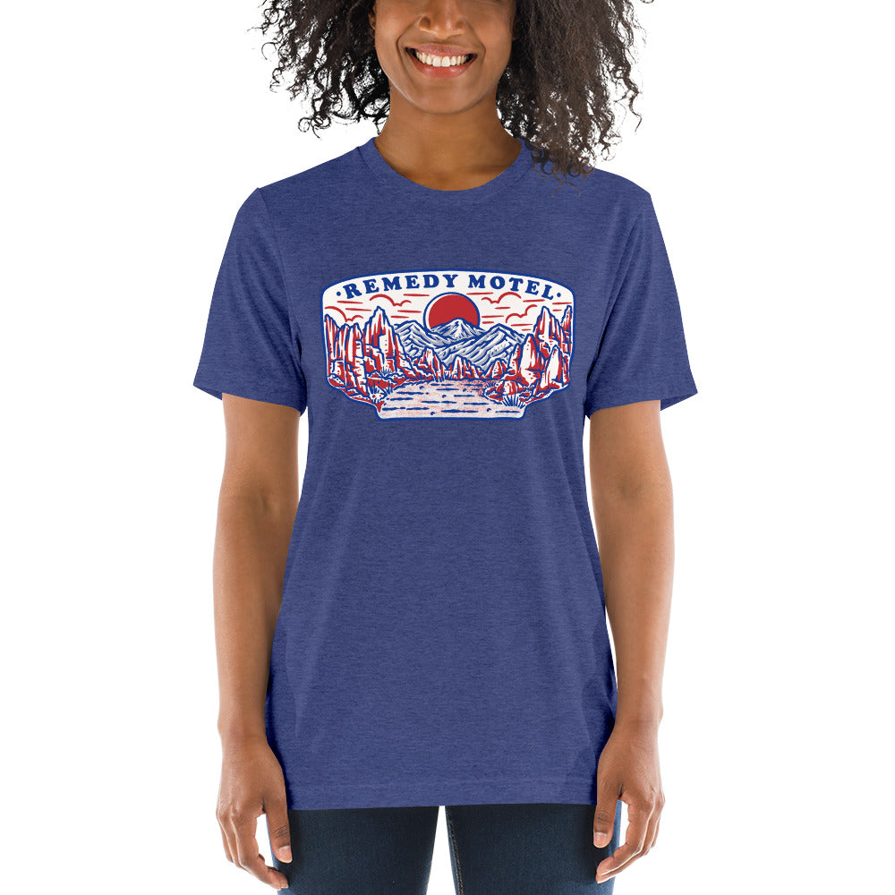 Remedy Motel's Sweet Land of Liberty T-shirt! (available in red, white and blue)