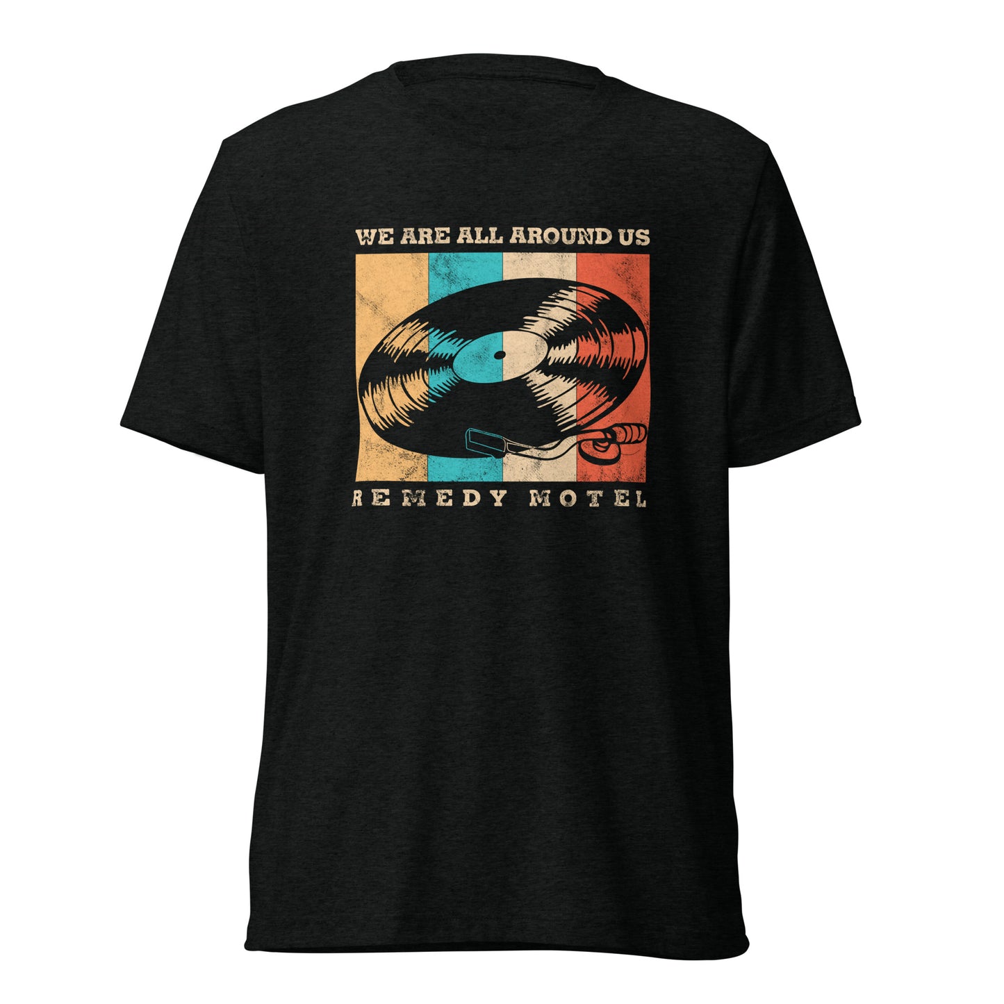 Remedy Motel on Vinyl T-shirt! (Short sleeve unisex t-shirt)