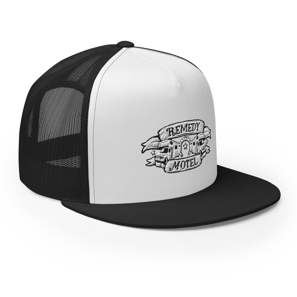 Remedy Motel Original Trucker Cap (Multiple Color Options Available)