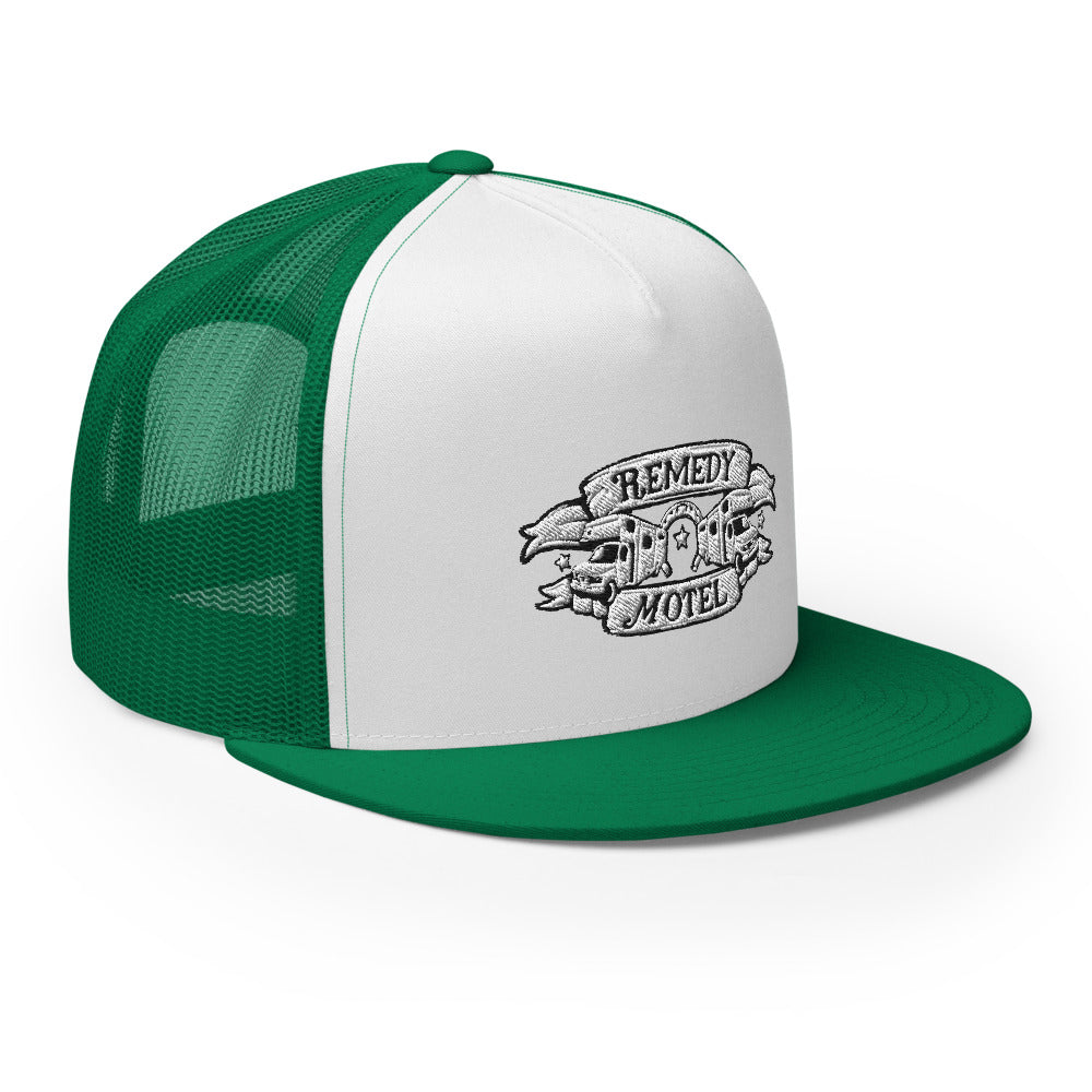 Remedy Motel Original Trucker Cap (Multiple Color Options Available)