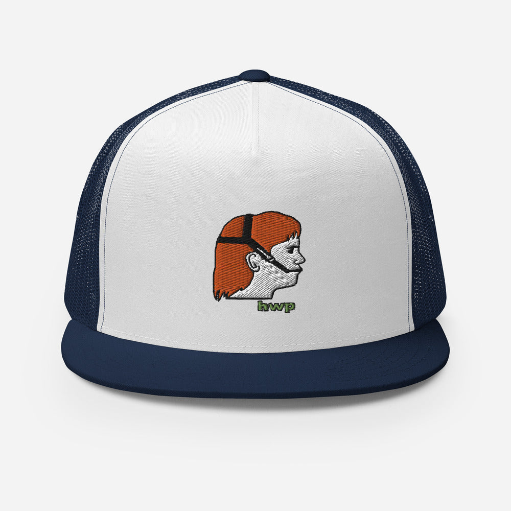 HWP Headgear 5 Panel Trucker Cap (multiple colors available)