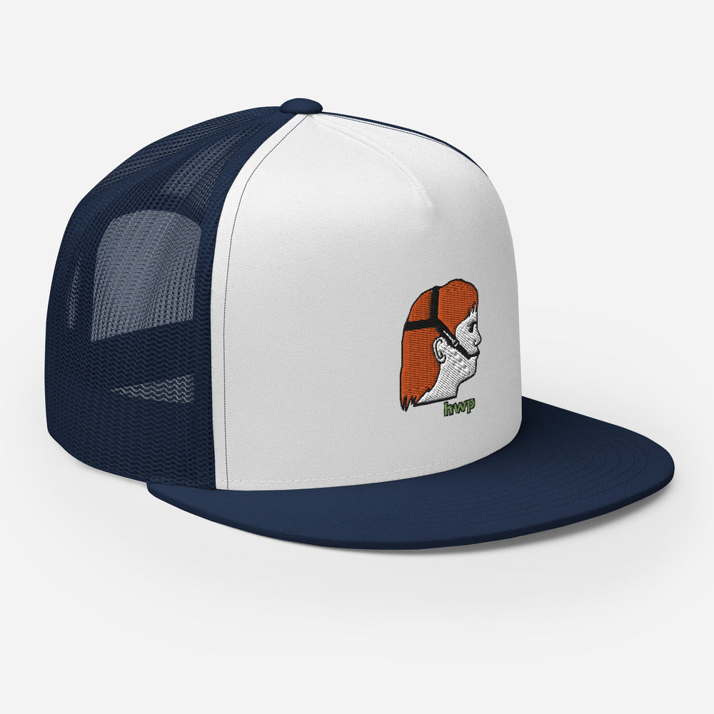 HWP Headgear 5 Panel Trucker Cap (multiple colors available)
