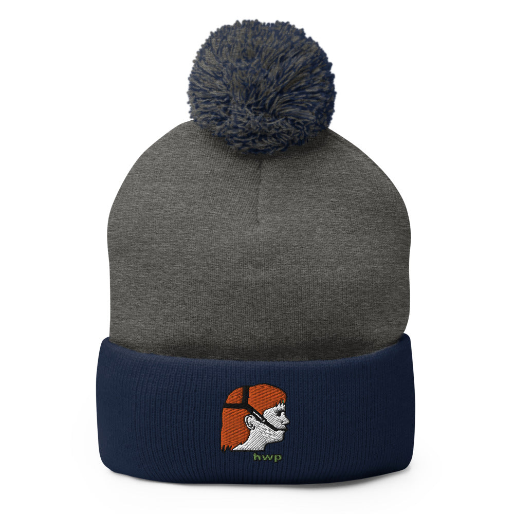 HWP Headgear Pom-Pom Beanie (multiple colors available)