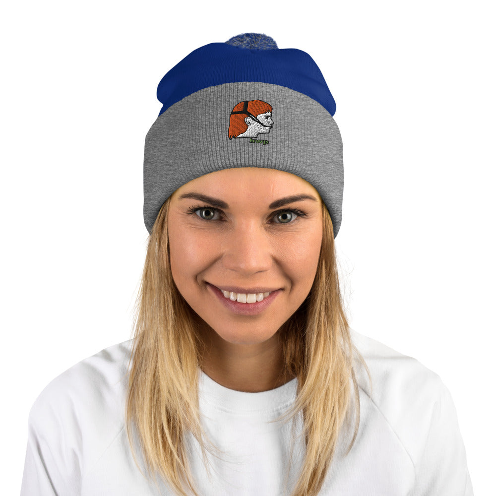 HWP Headgear Pom-Pom Beanie (multiple colors available)