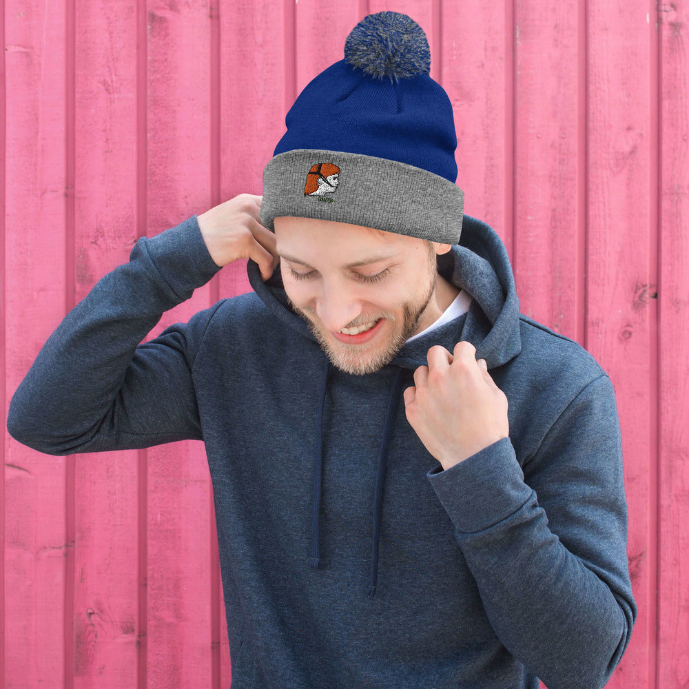 HWP Headgear Pom-Pom Beanie (multiple colors available)