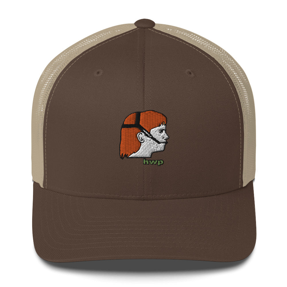 HWP Headgear 6-Panel Trucker Cap (multiple colors available)