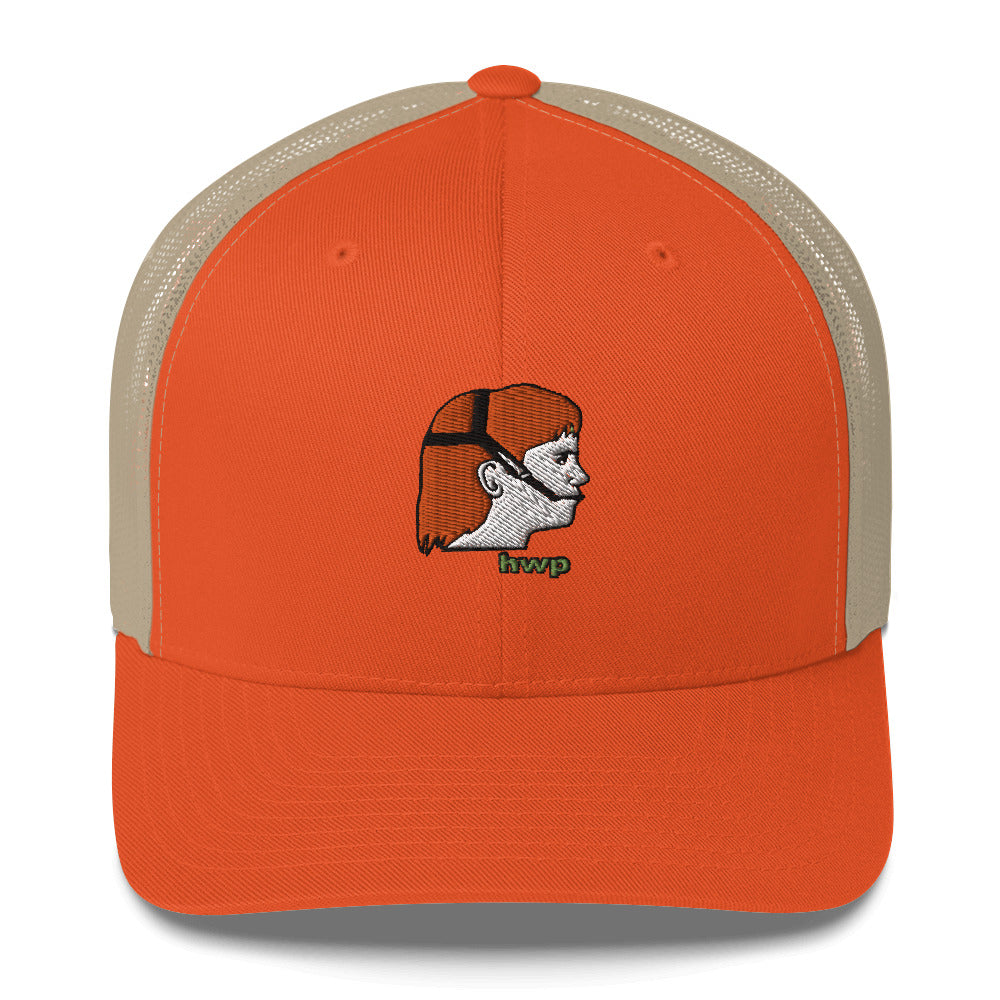 HWP Headgear 6-Panel Trucker Cap (multiple colors available)