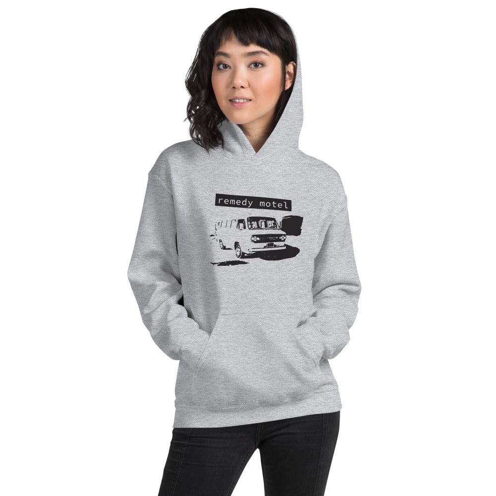 Remedy Motel Van Unisex Hoodie (multiple colors available)