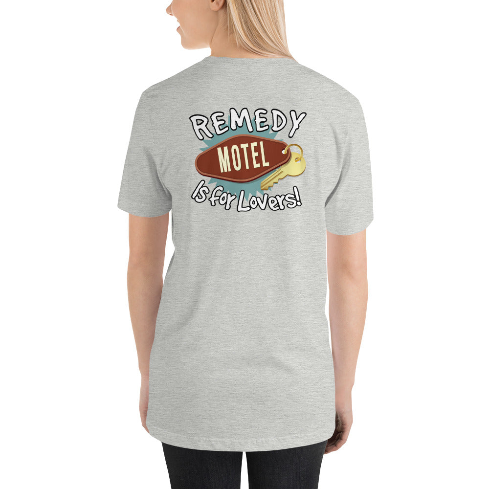 Remedy Motel is for Lovers! Short-Sleeve Unisex T-Shirt