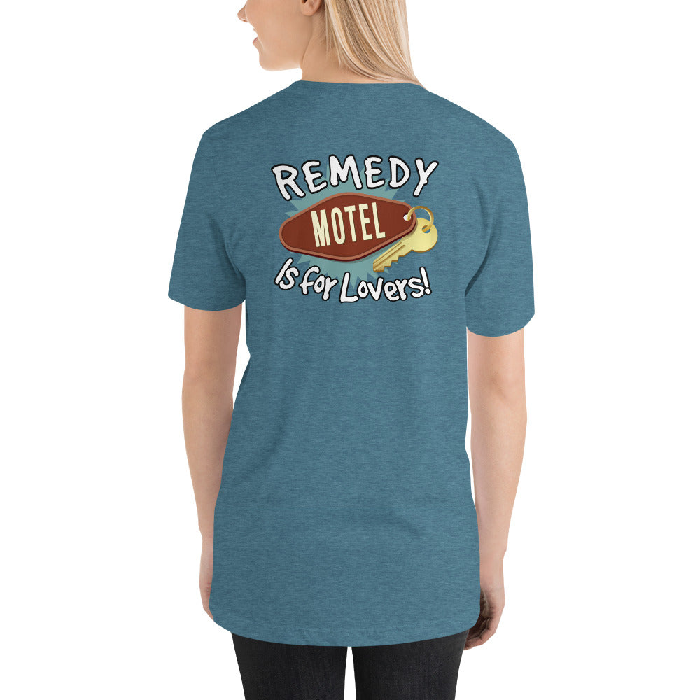 Remedy Motel is for Lovers! Short-Sleeve Unisex T-Shirt