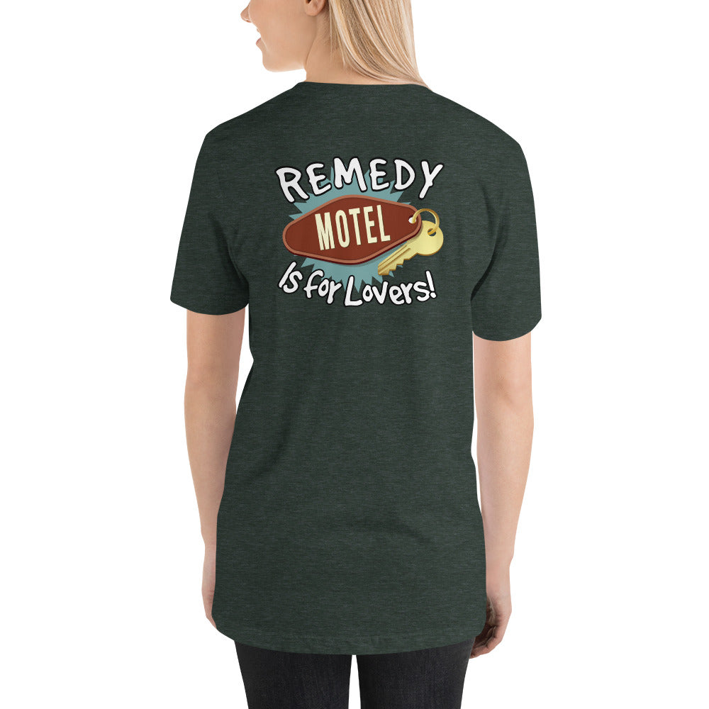 Remedy Motel is for Lovers! Short-Sleeve Unisex T-Shirt