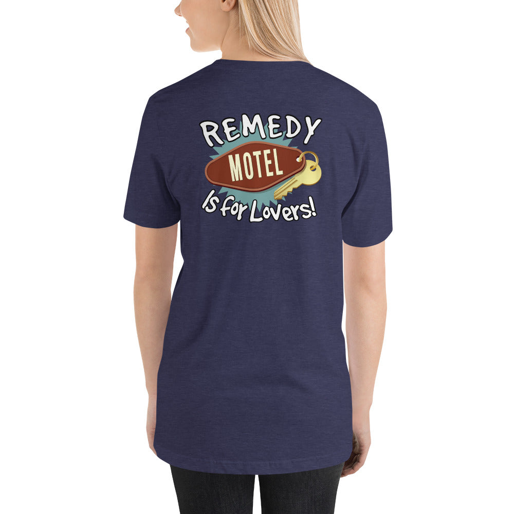 Remedy Motel is for Lovers! Short-Sleeve Unisex T-Shirt