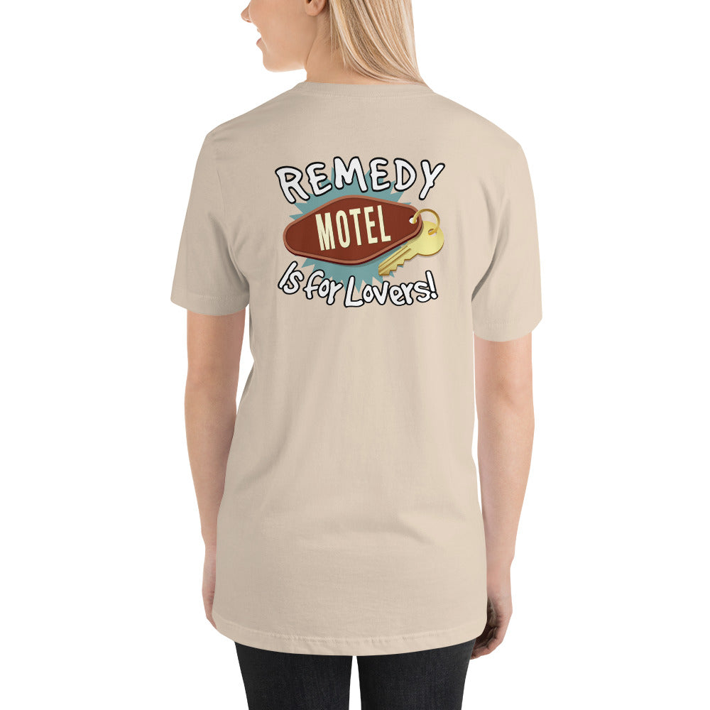 Remedy Motel is for Lovers! Short-Sleeve Unisex T-Shirt