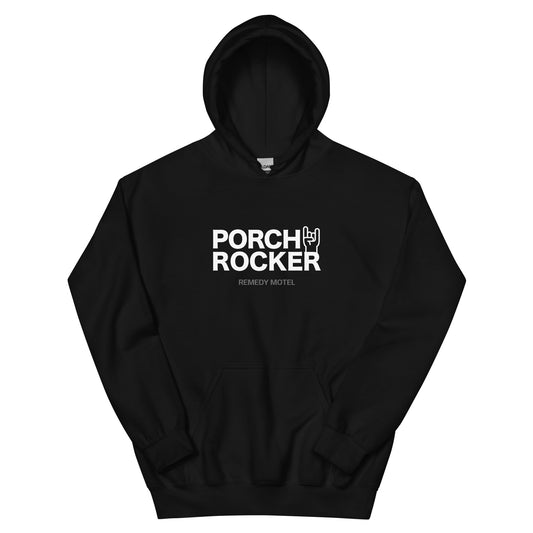 Porch Rocker by Remedy Motel Unisex Hoodie