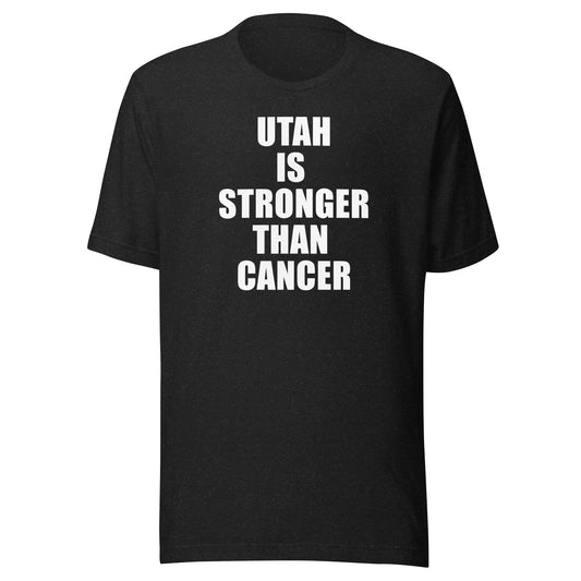 Utah Is Stronger Than Cancer T-shirt - Multiple Color Options Available!