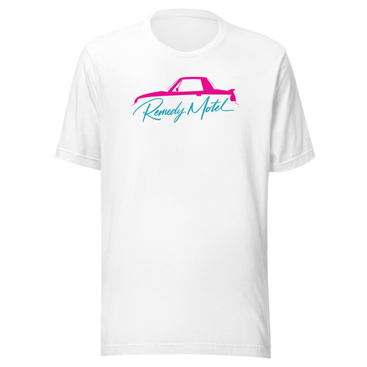 1995's Hottest Ride! Remedy Motel's uniseX-90 Summertime t-shirt!