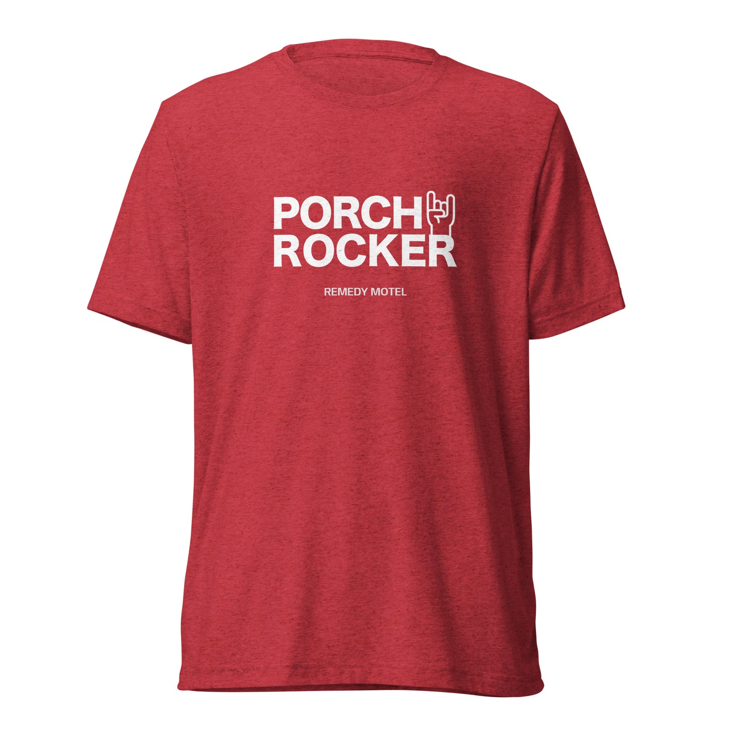 Porch Rocker by Remedy Motel Short sleeve unisex t-shirt