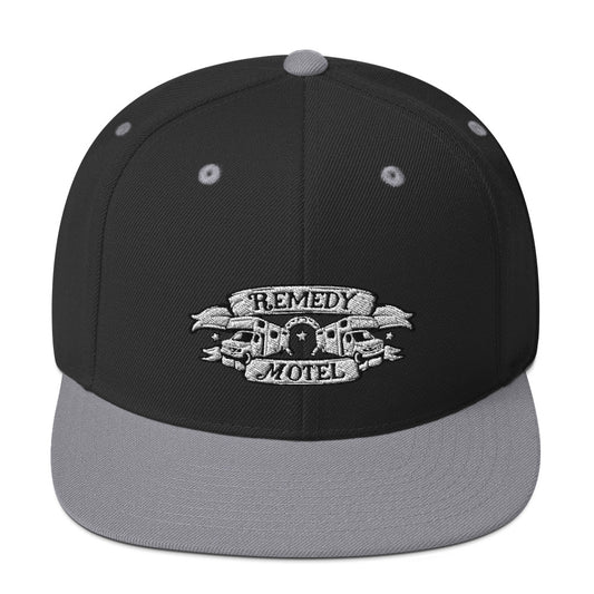 Remedy Motel RV Crest Snapback Hat (multiple colors available)