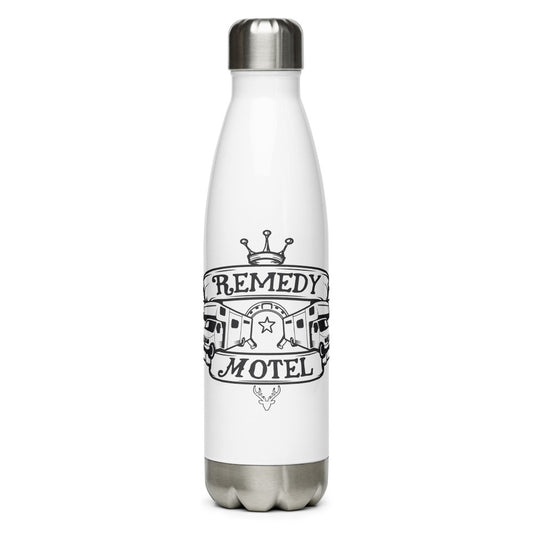 Remedy Motel Crest Stainless Steel Water Bottle