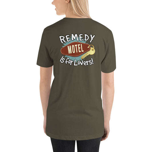 Remedy Motel is for Lovers! Short-Sleeve Unisex T-Shirt